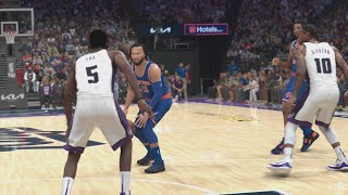 NBA 2K25 Xbox Series X  New York Knicks vs Sacramento Kings Gameplay 4K60HD [upl. by Ok]