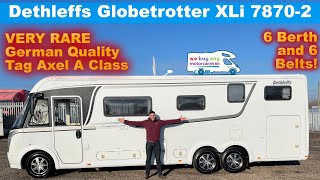 Dethleffs Globetrotter XLi 78702 Motorhome Review [upl. by Bellanca769]