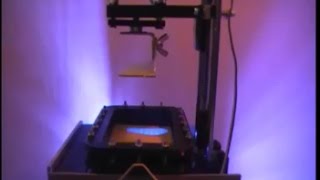 LCD 3D Printer V4 test 2 seconds [upl. by Garnet966]