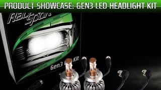 Race Sport Lighting Product Showcase Generation 3 LED Headlight Kit [upl. by Llertnahs863]