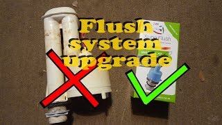 How to upgrade an old Toilet Flush System [upl. by Rene]