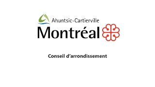 20241111 Conseil darrondissement ordinaire de AhuntsicCartierville Intégrale [upl. by Karen]