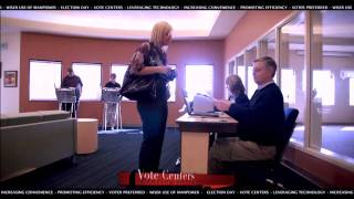 VOTE CENTERS WORK FOR INDIANA  JAN2011 INFOPROMO  INDIANA MOTION PICTURES [upl. by Nuzzi]