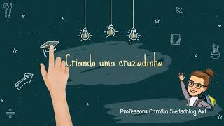 Criando uma cruzadinha [upl. by Pitt]