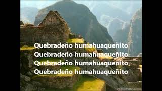 El humahuaqueño  Carnavalito con letra [upl. by Weihs446]