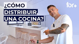 🔵 ¿CÓMÓ UBICAR los muebles de una COCINA 😮‍💨Diseña tu cocina con menos complicaciones [upl. by Eydnarb833]