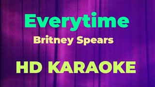 EVERYTIME  KARAOKE VERSION  BRITNEY SPEARS LYRICAL COVER PH [upl. by Shuma]