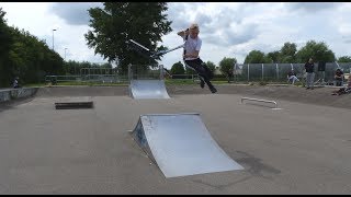 Skate stuntstep toernooi  JOZ Maaswijk  Spijkenisse 2017 [upl. by Arihas]