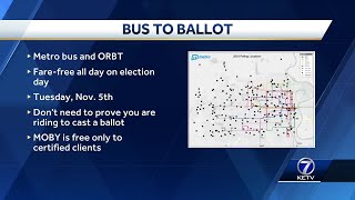 Bus to ballot program from Metro [upl. by Atirehc]