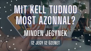 ✨ Mit kell tudnod MOST AZONNAL ✨ SÜRGŐS ÜZENETEK minden jegynek✨ Tarot kártya  jelenlegi energia ✨ [upl. by Mimajneb]