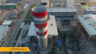 1230 MW Combined Cycle Power Plant Pakistan construction powerplant gas [upl. by Yeslehc]