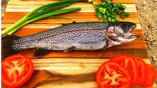 Catch n Cook POACHED Trout [upl. by Yleve]