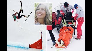 Canadian skier in stable condition after another brutal ski cross crash  247 News [upl. by Ylloj]