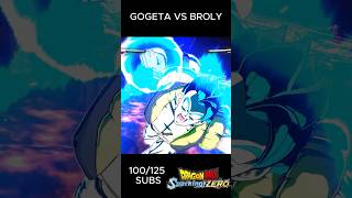 GOGETA VS BROLY LEGENDARY FINISH sparkingzero anime goku dragonball sparking [upl. by Scribner]