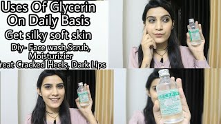 गिल्सरीन के उपयोग  How to Use Glycerin  DIY  Super Style Tips [upl. by Anircam]