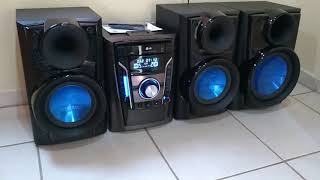 Mini System LG MCT705 XMetal Bass [upl. by Nosrak627]