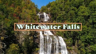 Whitewater Falls North Carolina Drone Video [upl. by Eillat755]