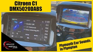 Makeover for a Citroen C1 with KENWOODs DMX5020DABS CarPlay Android Auto amp Mirroring car stereo [upl. by Ahsieker396]