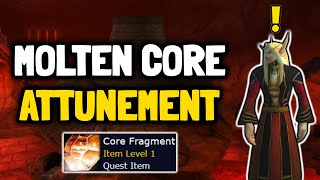 Molten Core Attunement Guide Classic WoW [upl. by Nrol766]