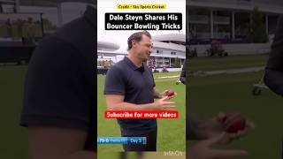 Dale Steyn Shares Bouncer Bowling Tricks amp Plan fastbowlingtips dalesteyn bowlingtips shorts [upl. by Arratoon852]