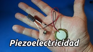 Generador de Energía Piezoeléctrico [upl. by Old]