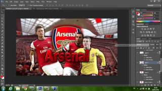 Arsenal FC  Wallpaper  Speed Art [upl. by Latoye]