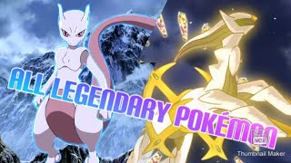 All Legendary Pokémon Normal and Shiny form [upl. by Carmencita]