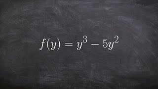 Determine the Zeros for a Polynomial by Factoring [upl. by Lindsey]