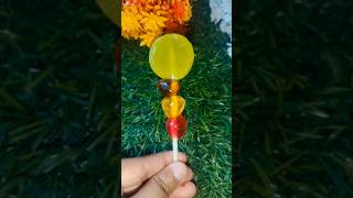 Lollipop with jellys 🍭🍬🤩popsiclesticksyoutubeshortsshorts [upl. by Bobette720]