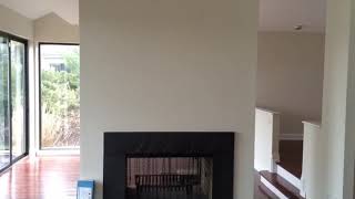 TV Mounted above fireplace with outlet installed [upl. by Neeloj740]