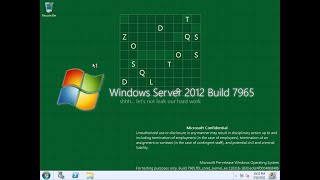 Taking a look at Windows Server 2012 Build 7965 [upl. by Lambart]