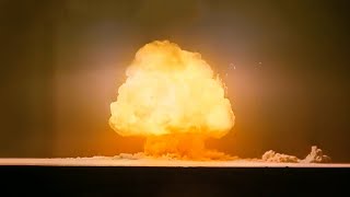 Trinity Test HD Colourization — The First Atomic Explosion 1945 [upl. by Avin]