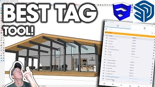 This FREE Tagging Extension for SketchUp Makes Working with Tags EASY [upl. by Lucias]