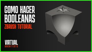 ⭐ Como hacer BOOLEANAS muy fácil en Zbrush [upl. by Nowaj]