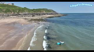 Langland Bay South Wales [upl. by Thorpe]