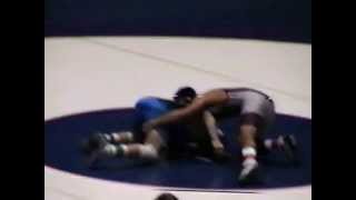 Juandoggy vs Pacifico Garcia 2001 135 lbs California HS State Wrestling Finals [upl. by Ahselrac]