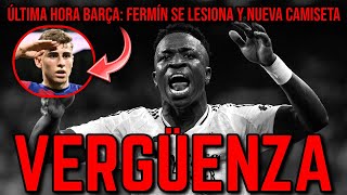 😡 VINICIUS LA LÍA Y PIDE LA CANCELAR EL MUNDIAL DE ESPAÑA  FERMIN SE LESIONA  ÚLTIMA HORA BARÇA [upl. by Ezra]