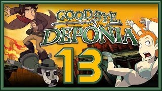 Прохождение игры Goodbye Deponia  Прощай Депония Депония 3  Окрестности ПортаФиско 13  PC [upl. by Chaim]