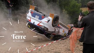 🏁 Rallye Terre de Vaucluse  Crash amp flatout  SoundRallye  🍂 rallye vaucluse racing [upl. by Isteb12]