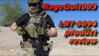 1000D US Navy SEALs Tactical MOLLE LBT 6094 Plate Carrier review  Airsoft Peak [upl. by Vod271]