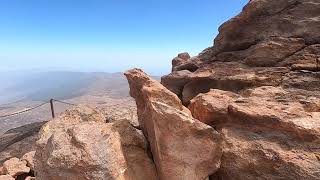 Tenerife El Teide crater fumarole [upl. by Thorsten]