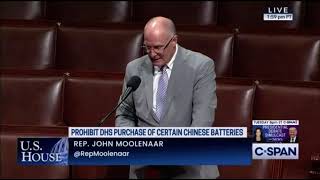 Chairman Moolenaar Floor Speech in Support of HR 8631 [upl. by Sirenay]