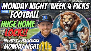 Monday Night Football Picks Week 4  NFL Monday Night Football Picks Today 9302024 Free NFL Picks [upl. by Nordin192]