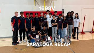 Saratoga Robotics Competiton Recap  1698V [upl. by Rubia]