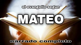 el evangelio según MATEO AUDIOLIBRO narrado completo [upl. by Greg137]