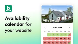 Bookingmood as an availability calendar [upl. by Inoliel]