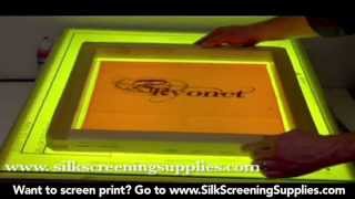 How to Screen Print  Preregistration Template  Screen Printing 101 DVD pt 16 [upl. by Mirabel566]