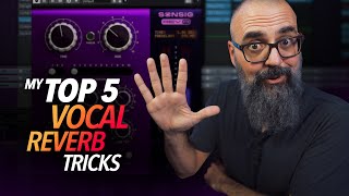 My Top 5 VOCAL REVERB TRICKS for a PRO Vocal Sound [upl. by Annaes]