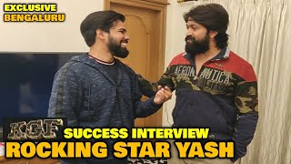 KGF  Rocking Star Yash In Conversation With FilmiFever  KGF Success  Bengaluru  Happy New Year [upl. by Ahsilaf]