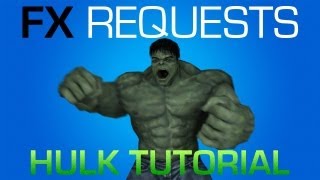 FX Requests  Ep 9 Hulk Tutorial Blender rigginganimating [upl. by Adyaj]